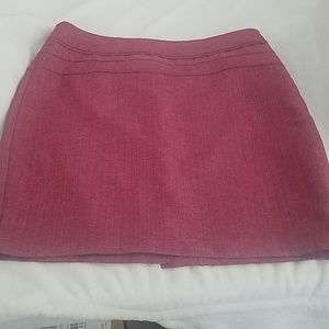 The Limited Red Wine Colored Pencil Skirt